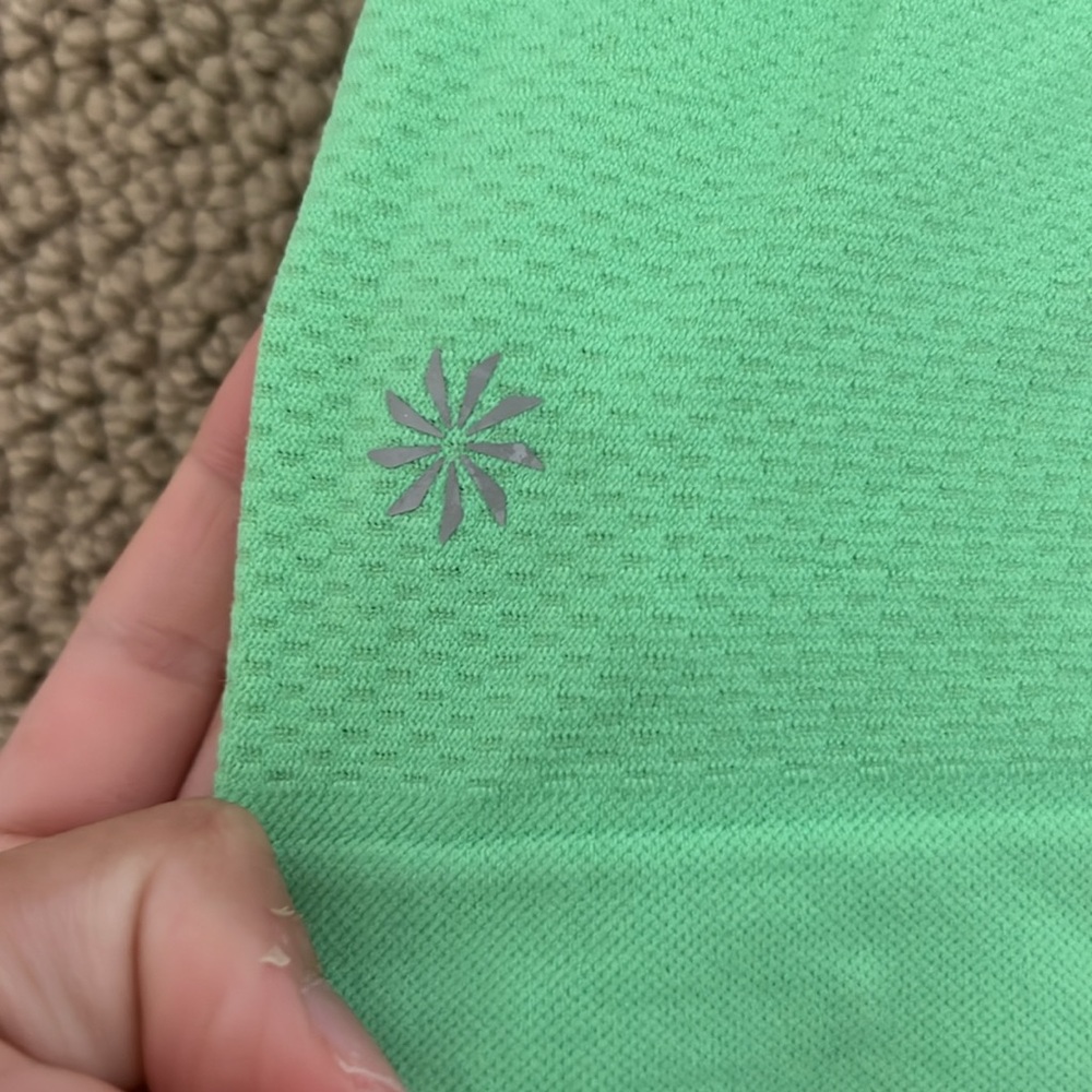 Green athleta girl swiftly top - Picture 3 of 3
